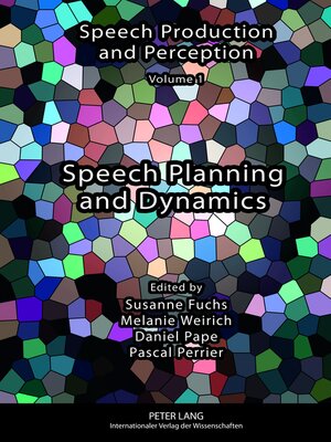 cover image of Speech Planning and Dynamics